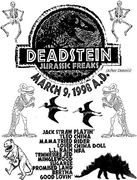 Jurassic Freaks - March 9, 1998 A.D. (After Dennis)