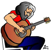 Jerry Acoustic Cartoon