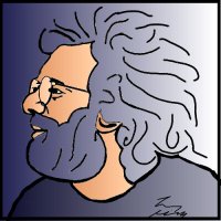 Jerry Cartoon, Hair waving in the wind