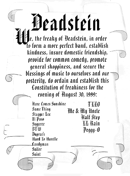Deadstein Preamble